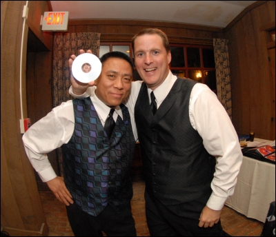 DJ Bob with "super-mixer" Nima!