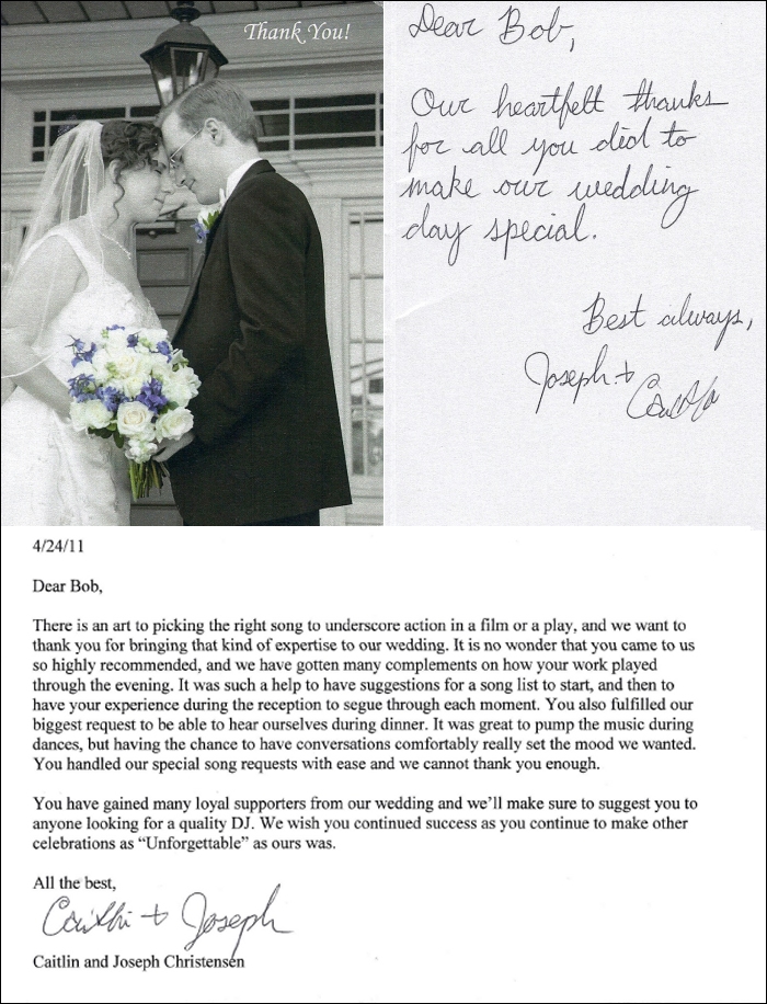 Joseph & Caitlin Christensen letter.