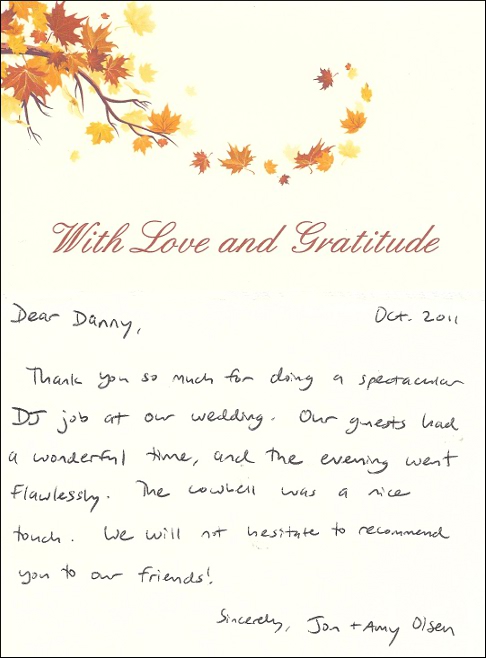 Jon & Amy Olsen Letter.
