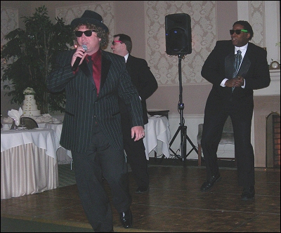 One of the Blues Brothers? No...it's just Jim having some fun with the&nbsp;guests!
