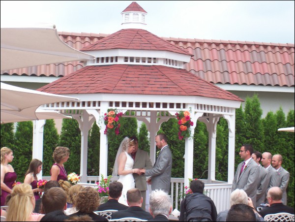 Lou can also provide music for your wedding ceremony.