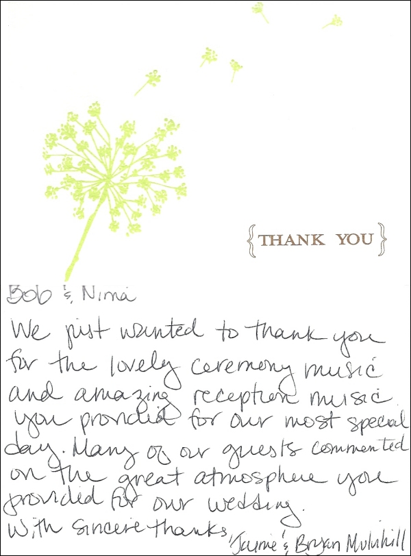 Jaime & Bryan Mulvihill letter.