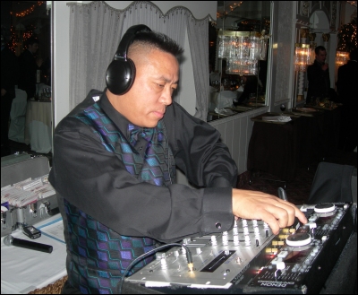 Nima concentrates on playing the best music possible for his&nbsp;guests.